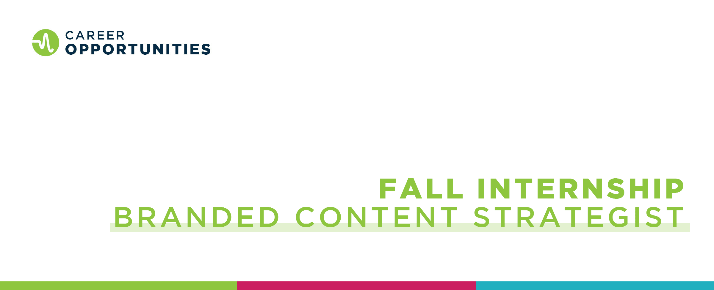 Fall Internship: Branded Content Intern